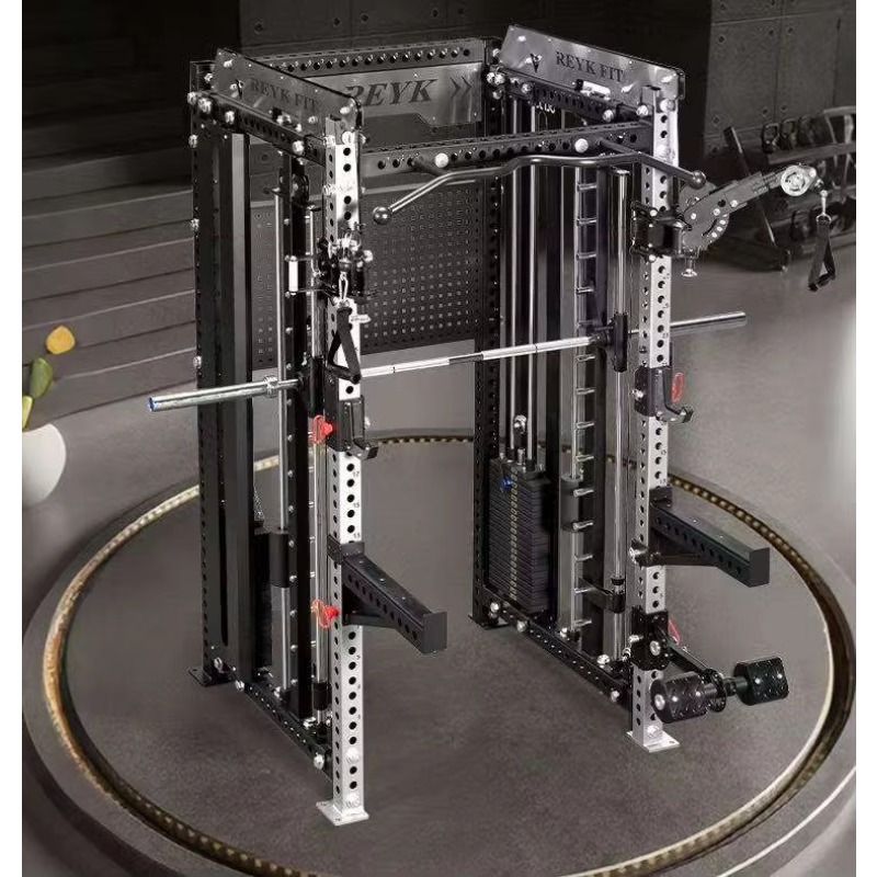 Home Gym Power Rack - YTYIN Multi Functional Smith Machine Station