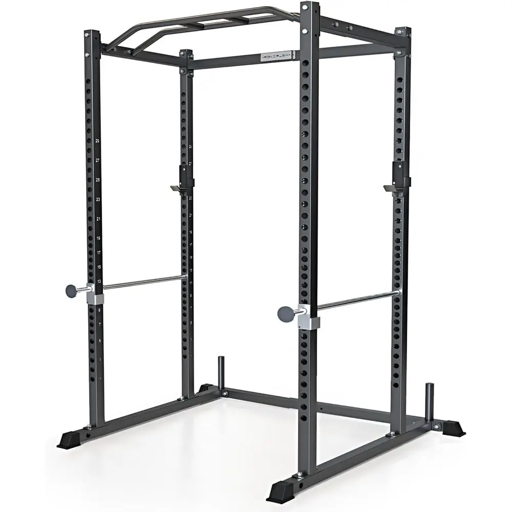 Home Gym Power Rack - Multi-Function Squat Rack with Solid Safety
