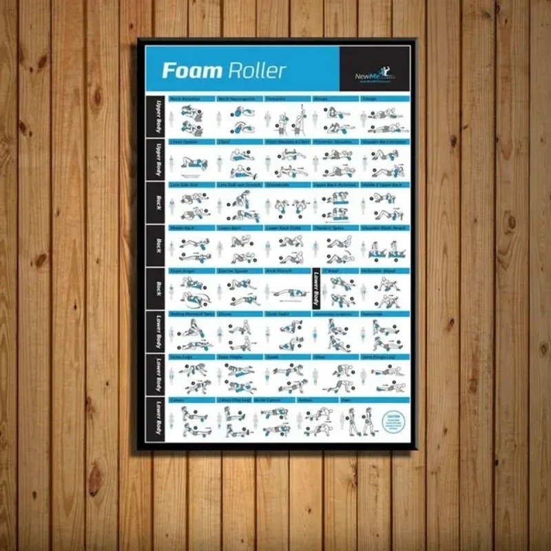 Body Exercise Training Chart G - đánh giá và giá Home Gym Minimalist