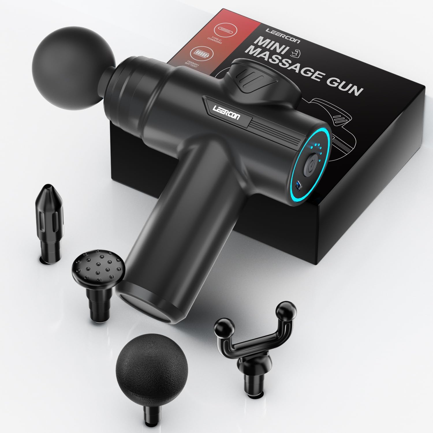 LEERCON Mini Massage Gun, 6 Sp - đánh giá và giá Home Gym Electric Machine