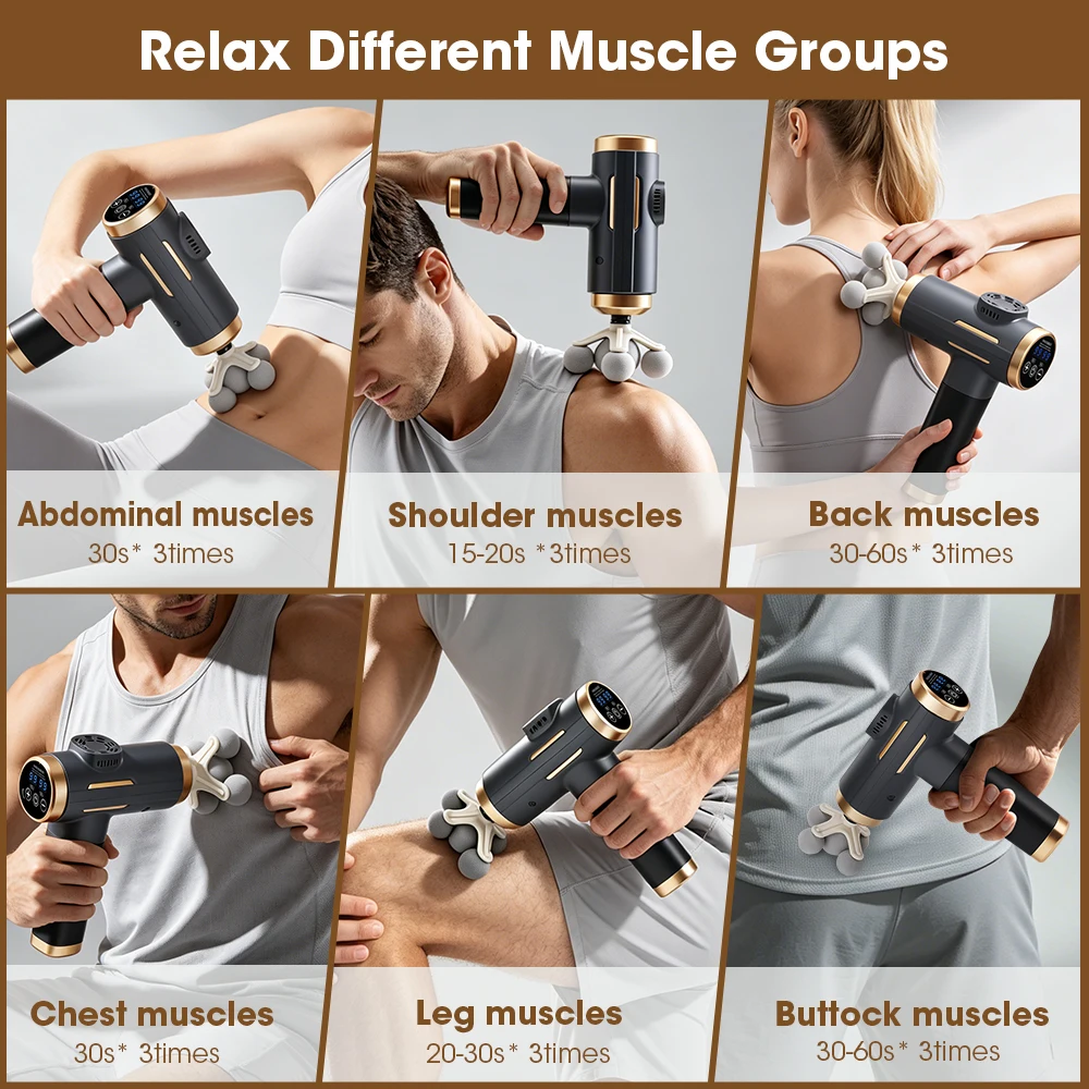 Electric Fascia Gun 24W 99 Gea - đánh giá và giá Home Gym Electric Machine