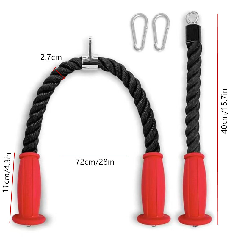 Ergonomic Tricep Ropes Non-Sli - đánh giá và giá Home Gym Studio