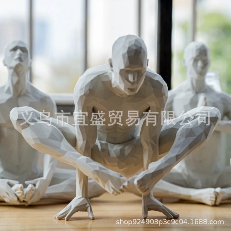 Yoga Man Figurine Minimalist H - đánh giá và giá Home Gym Minimalist