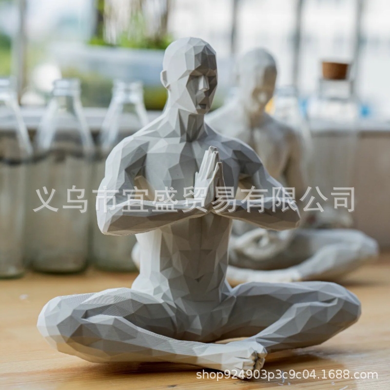 Yoga Man Figurine Minimalist H - đánh giá và giá Home Gym Minimalist