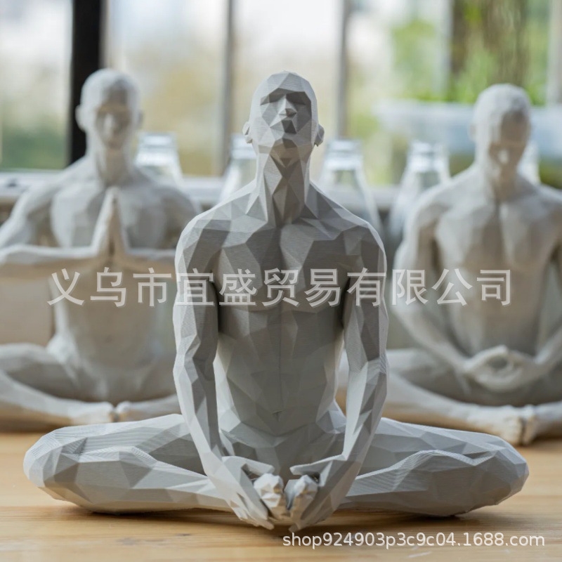 Yoga Man Figurine Minimalist H - đánh giá và giá Home Gym Minimalist