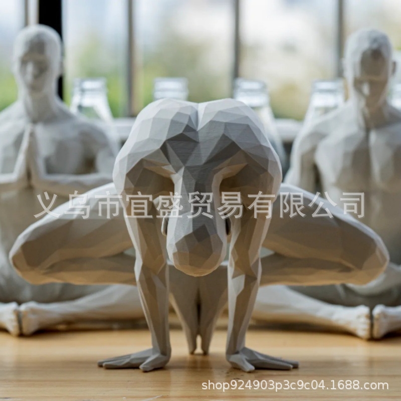 Yoga Man Figurine Minimalist H - đánh giá và giá Home Gym Minimalist