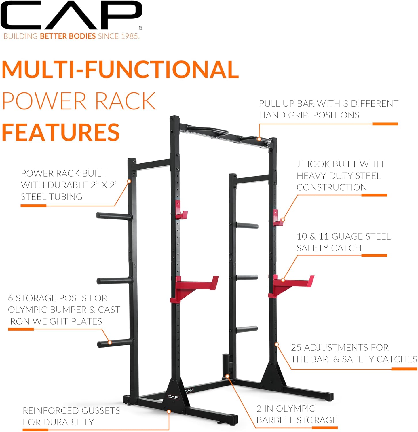 Home Gym Equipment, Steel Mate - đánh giá và giá Home Gym Power Rack