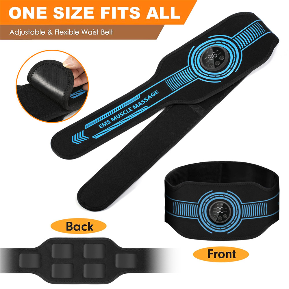 USB Rechargeable Abdominal Mus - đánh giá và giá Home Gym Electric Machine
