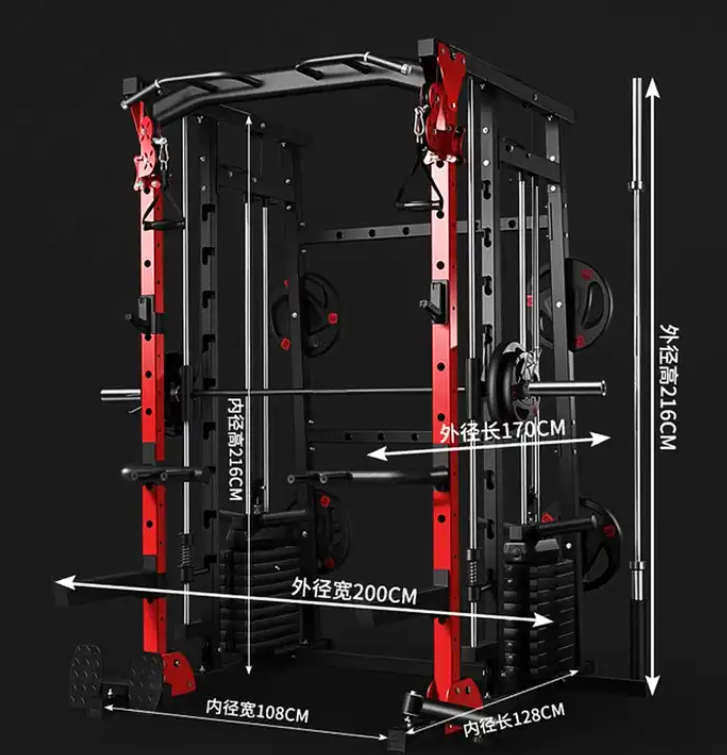 Heavy Duty All-in-One Smith Ma - đánh giá và giá Home Gym Power Rack