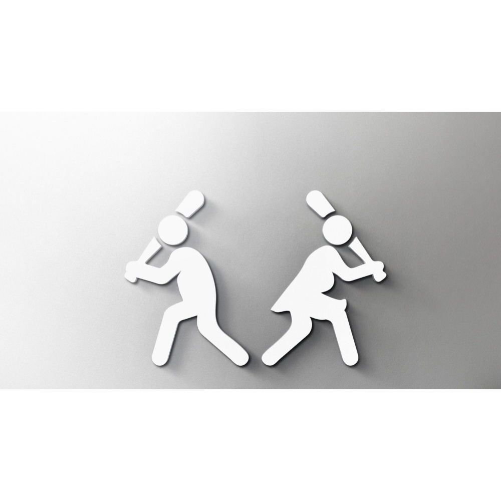Baseball Pattern Acrylic Restr - đánh giá và giá Home Gym Minimalist