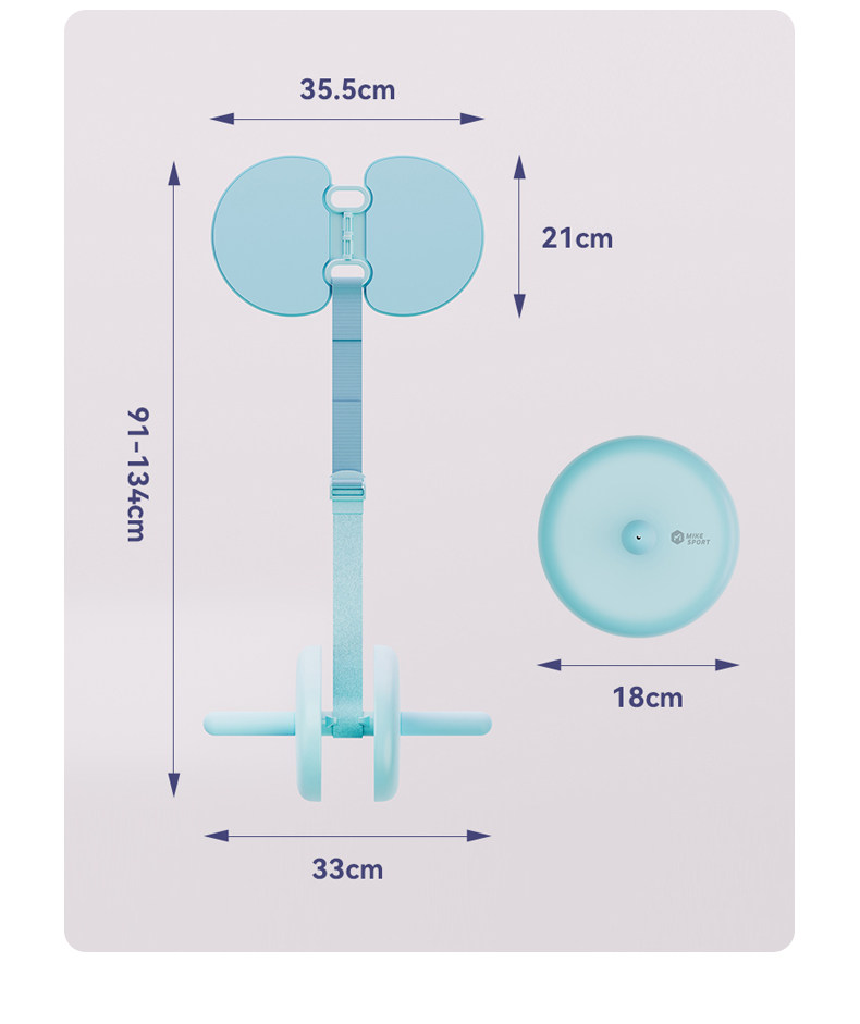 Elbow Support Abdominal Wheel  - đánh giá và giá Home Gym Second