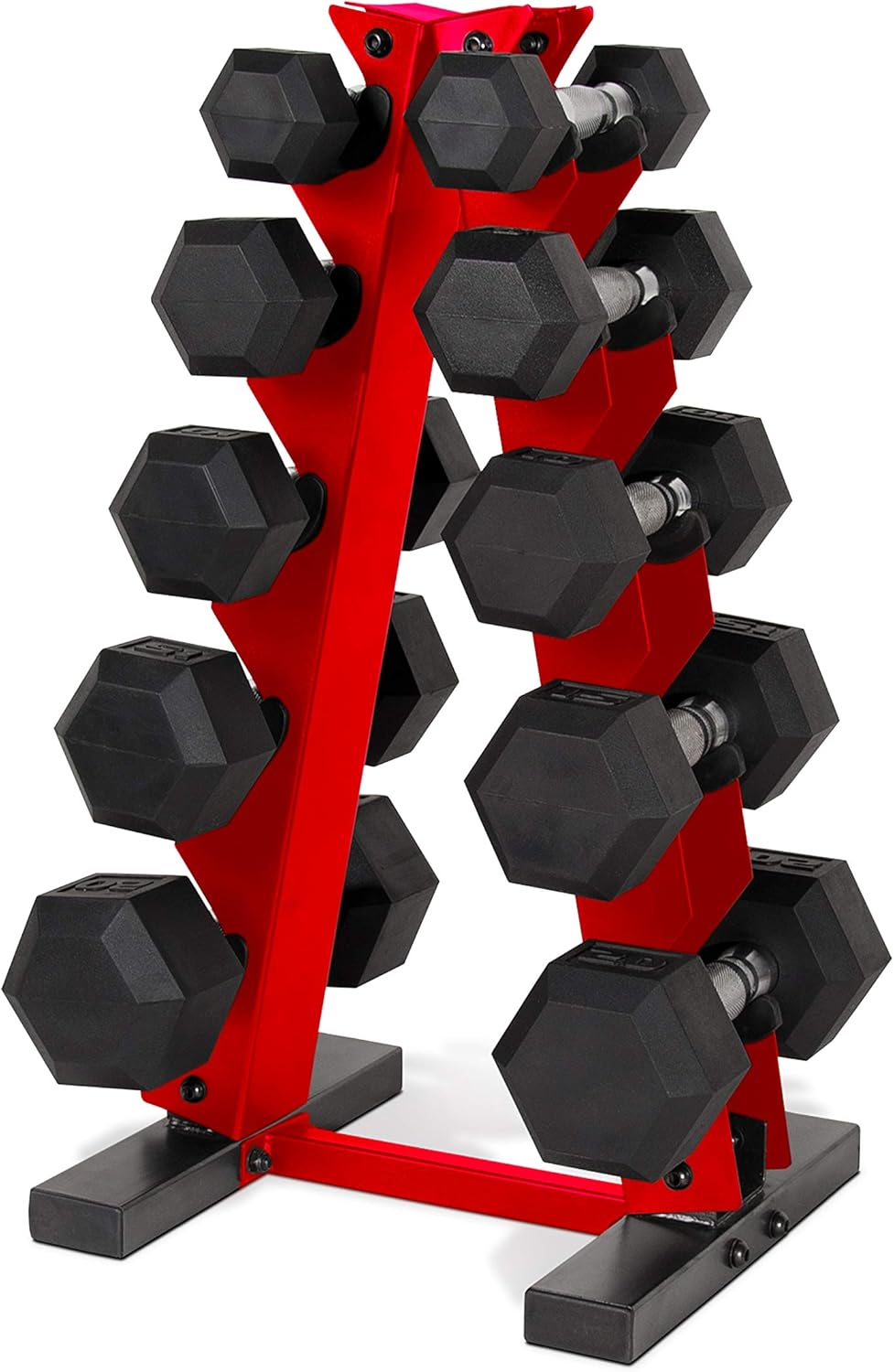Coated Hex Dumbbell Weight Set - đánh giá và giá Hex Dumbbell Set