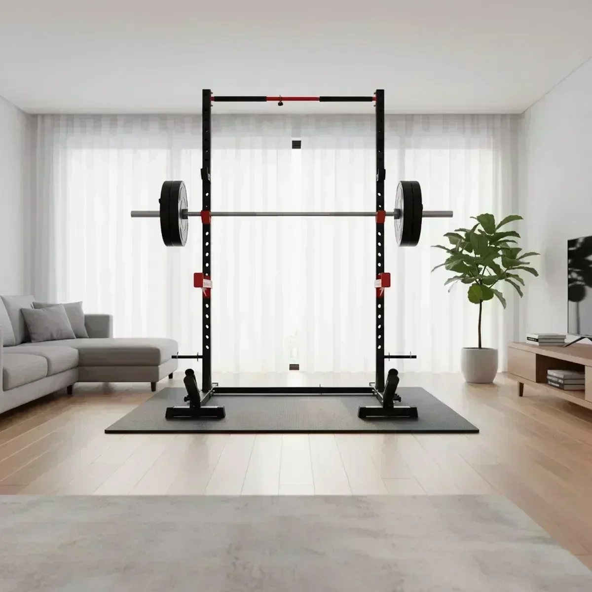Adjustable Home Gym Squat Rack - đánh giá và giá Home Gym Power Rack