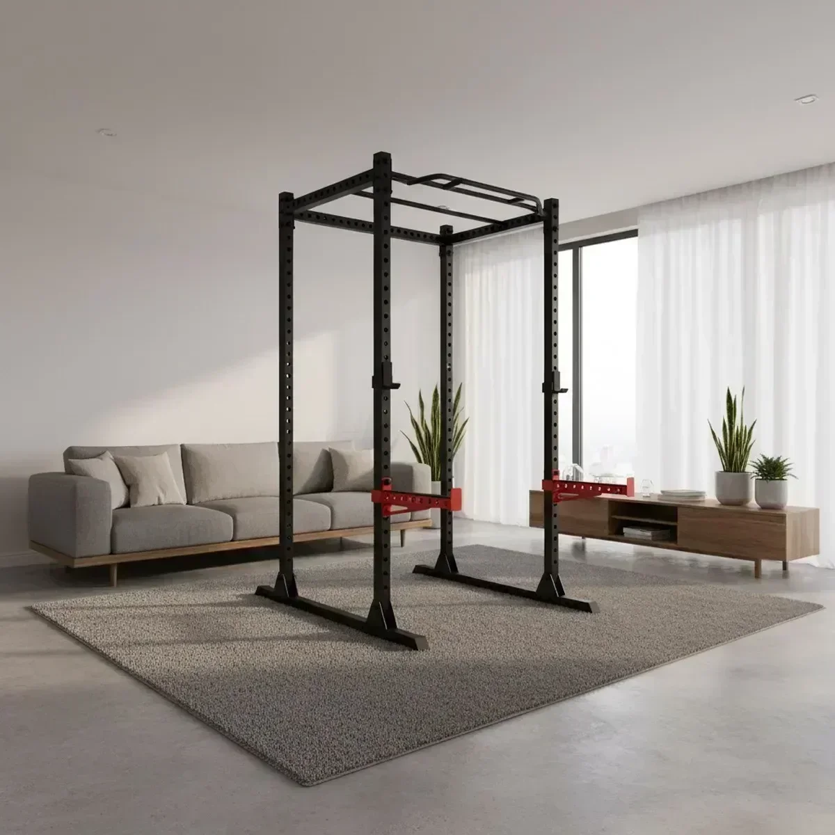 Adjustable Home Gym Squat Rack - đánh giá và giá Home Gym Power Rack