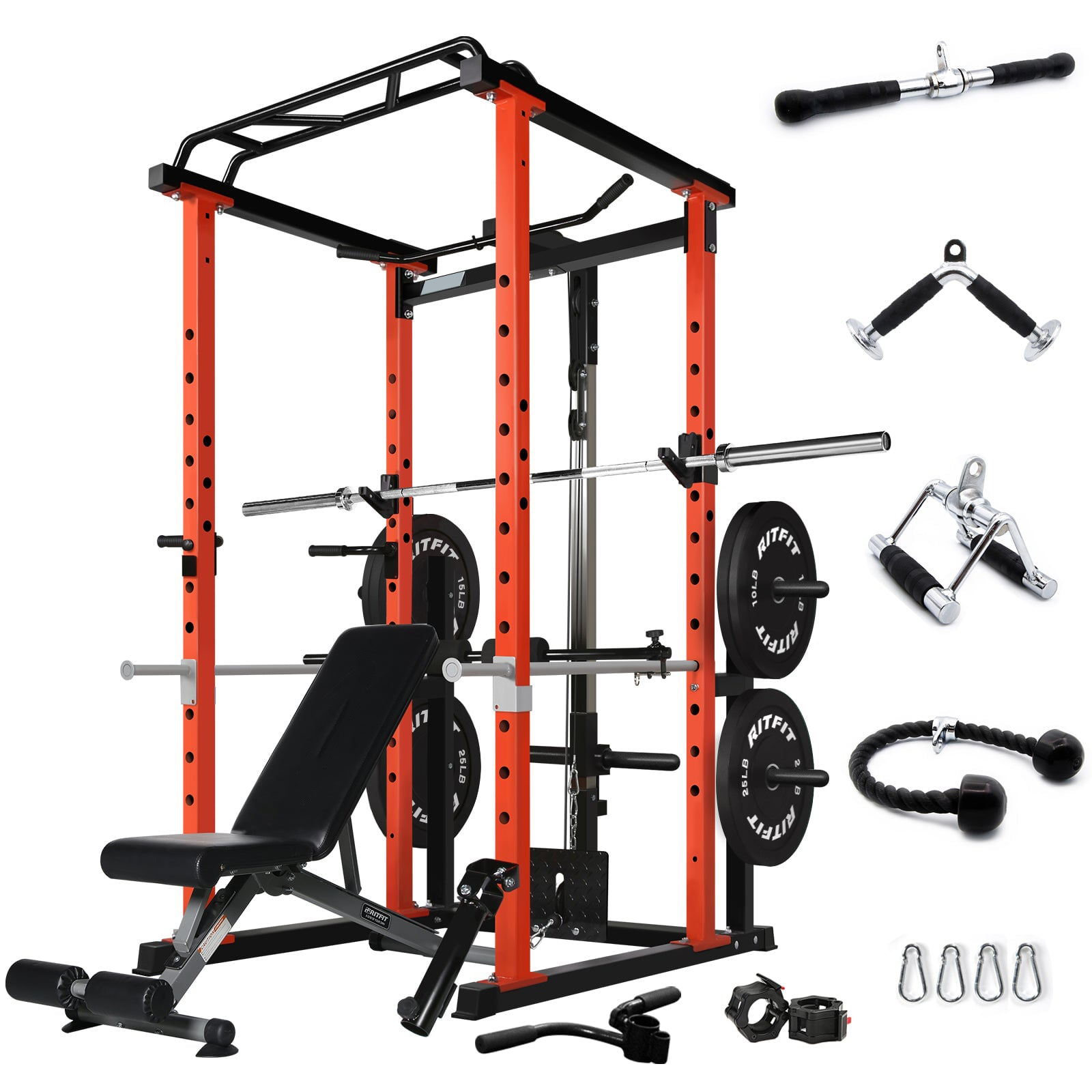 Commercial  Multi-function Pow - đánh giá và giá Home Gym Power Rack