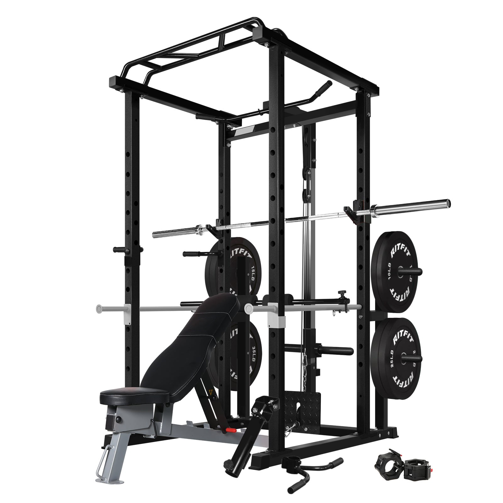 Commercial  Multi-function Pow - đánh giá và giá Home Gym Power Rack