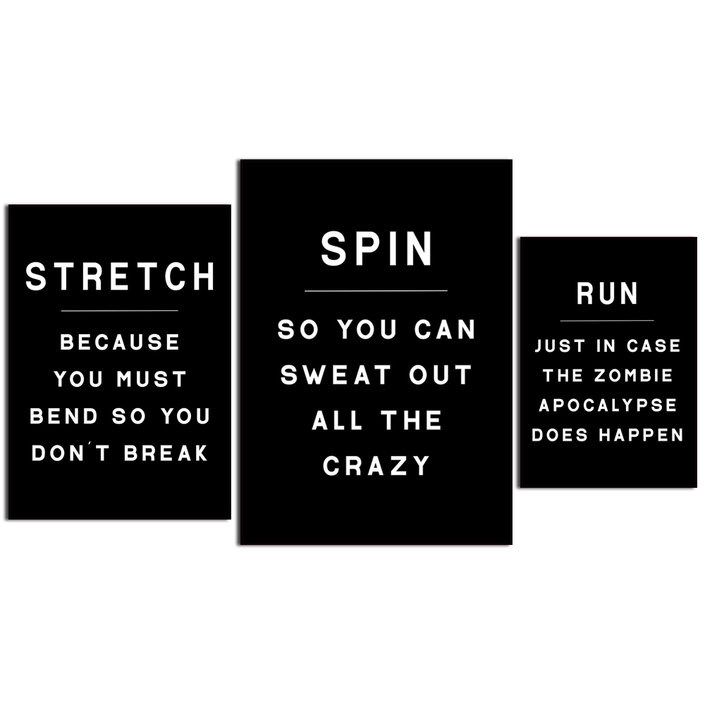 Gym wall art | home gym decor  - đánh giá và giá Home Gym Minimalist