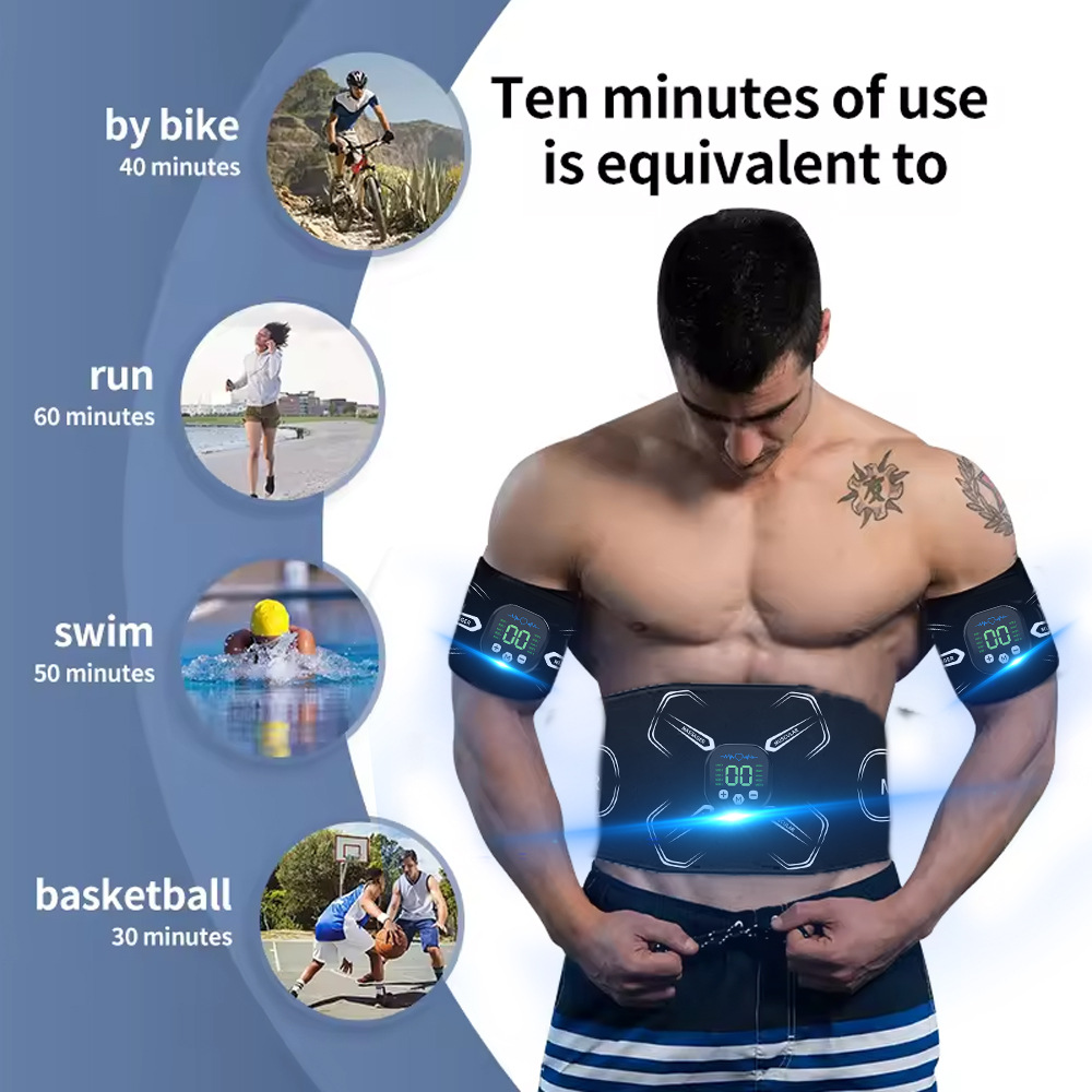EMS Muscle Stimulator Abdomina - đánh giá và giá Home Gym Electric Machine