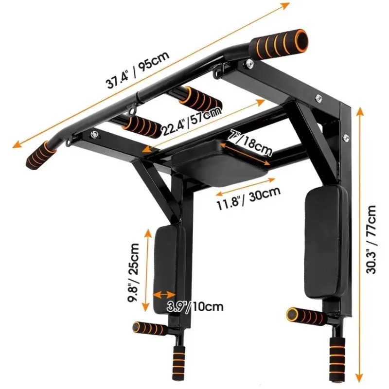 Wall-Mounted Pull-Up Bar for I - đánh giá và giá Home Gym Multi