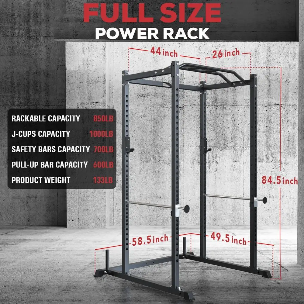 Multi-Function Squat Rack with - đánh giá và giá Home Gym Power Rack